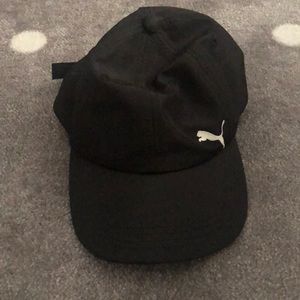Black puma hat